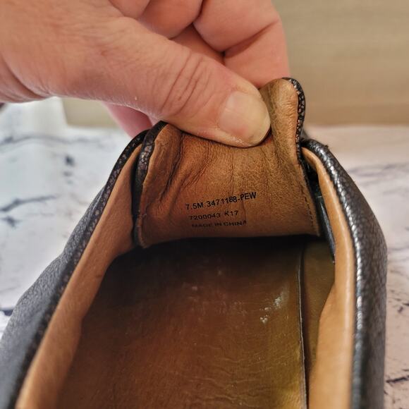 Frye- Women's low lace Pebbled Leather Shoes- size 7.5 -READ - Picture 5 of 6